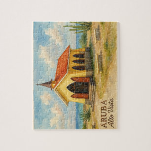 Alto Vista Aruba Aquarell Puzzle