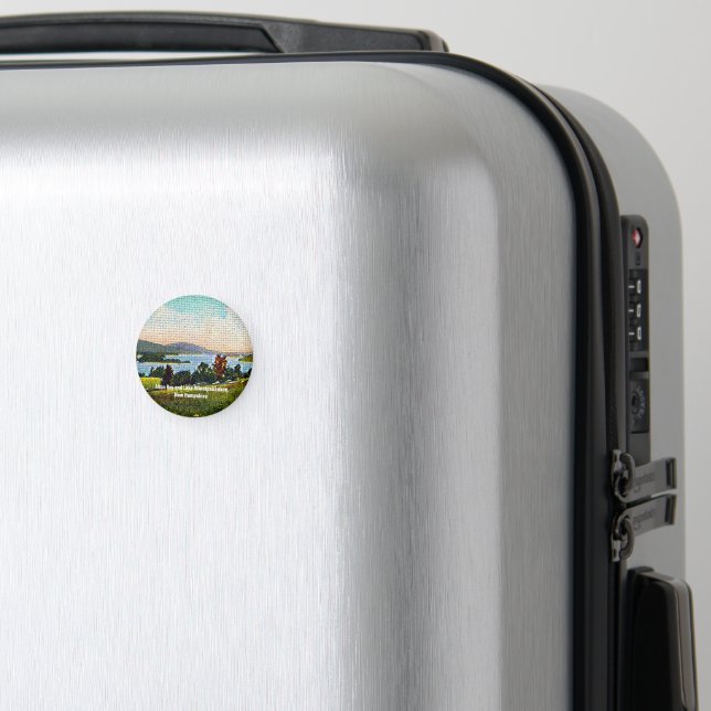 Alton Bay und Lake Winnipesaukee, New Hampshire Magnet (In Situ (Gepäck))