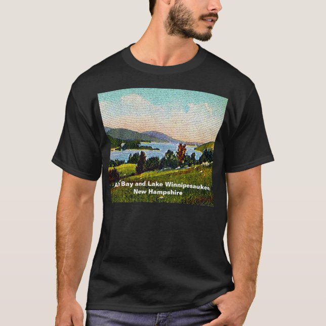 Alton Bay und Lake Winnipesaukee, New Hampshire T-Shirt (Vorderseite)