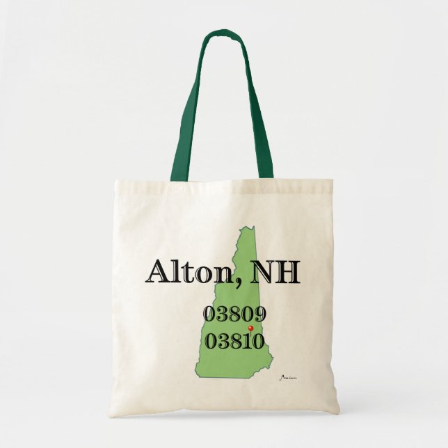 Alton, NH Tote Bag Tragetasche (Vorne)
