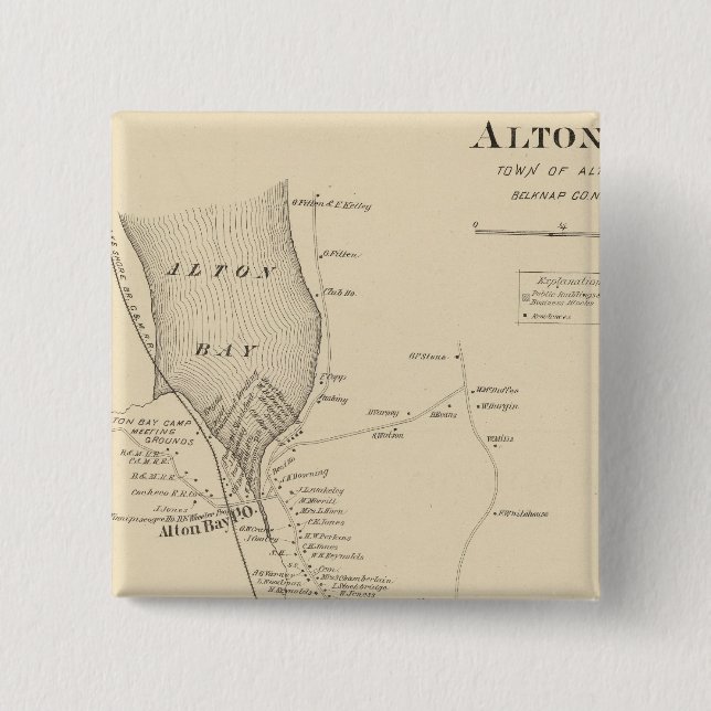 Alton PO Button (Vorderseite)