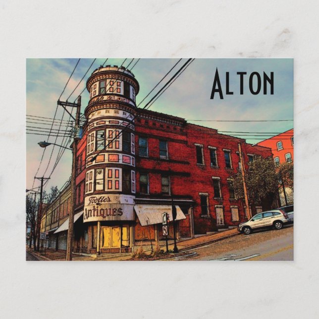 Alton Postcard Postkarte (Vorderseite)