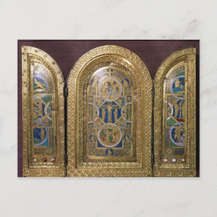 Alton Towers Triptych, c.1150 Postkarte