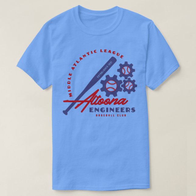 Altoona Engineers Baseball T-Shirt (Design vorne)
