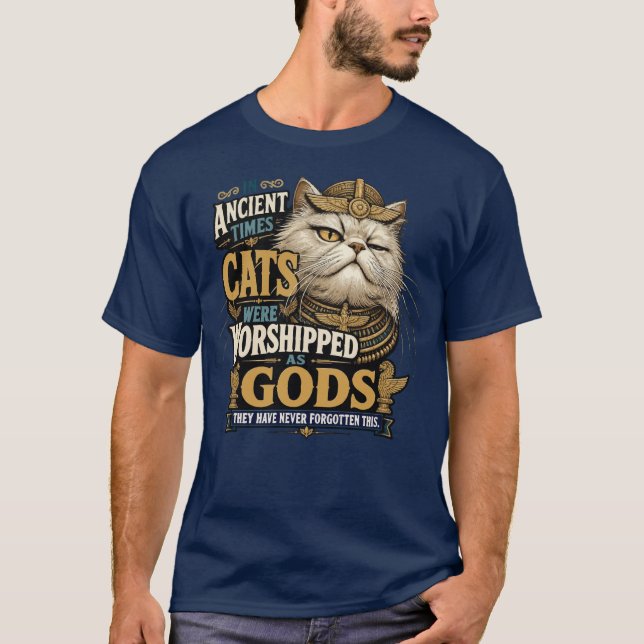 Altperserkatze Attitüde T-Shirt (Vorderseite)