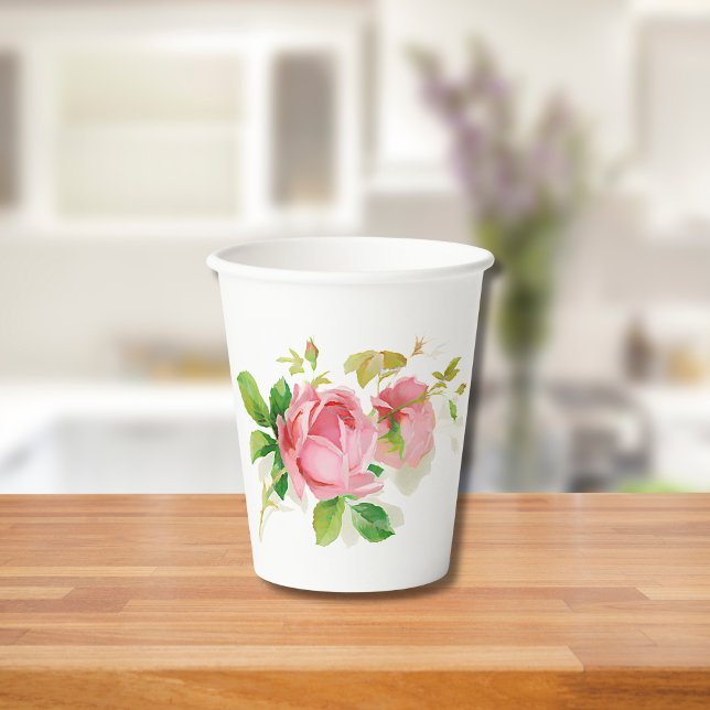 altrosa Rosen  Pappbecher (Von Creator hochgeladen)