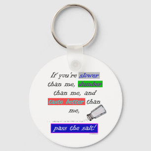 Altsalz übergeben schlüsselanhänger