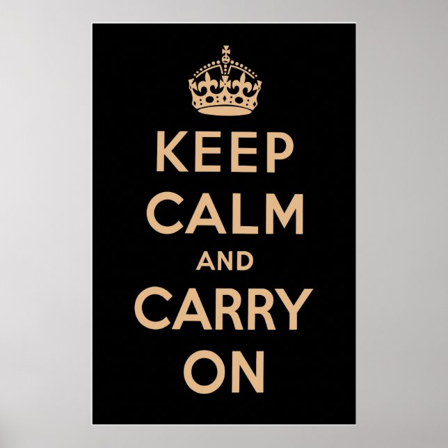 Altschwarz Poster (Vorne)