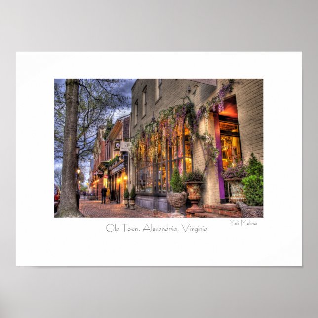Altstadt, Alexandria, VA Poster (Vorne)