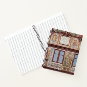 Altstadt-Gebäudefresken Notizbuch