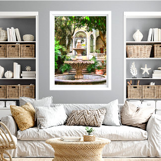 Altstadt Hacienda Mexiko Antike Poster