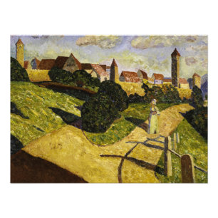 Altstadt II von Wassily Kandinsky Fotodruck