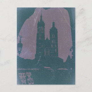 Altstadt Krakau Polen Postkarte