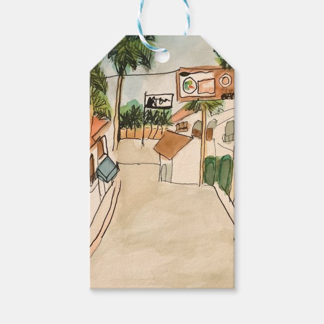 Altstadt La Quinta Geschenkanhänger (Vorderseite)