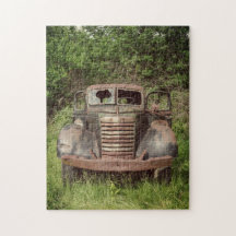 Altstadt Land Rustikaler Vintager LKW