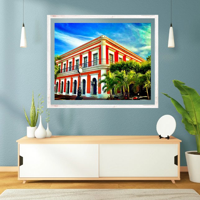 Altstadt Mexiko Bilder alte Gebäude Poster (Von Creator hochgeladen)