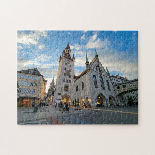 Altstadt, München, Deutschland Puzzle (Horizontal)
