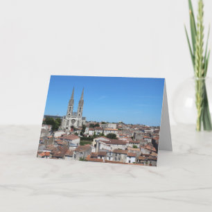 Altstadt Niort Skyline, Frankreich Karte