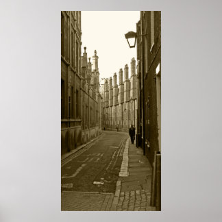 Altstadt. Oxford (UK). Poster