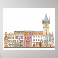 Altstadt Rathaus. Prag Tschechisch