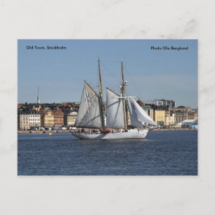 Altstadt, Stockholm, Foto Ola ... Postkarte