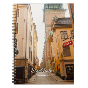 Altstadt, Stockholm, Schweden Souvenir Notizblock