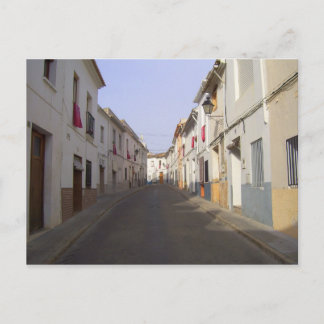 Altstadt Straße. Spanien. Postkarte
