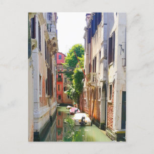 Altstadt Venedig Kanal, romantische Italien Szene Postkarte