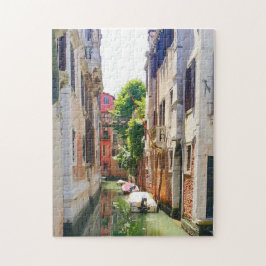 Altstadt Venedig Kanal, romantische Italien Szene Puzzle