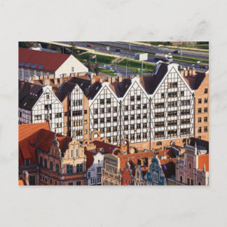 Altstadt von Danzig in Polen Postkarte