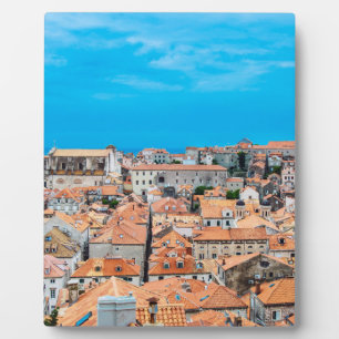 Altstadt von Dubrovnik Fotoplatte
