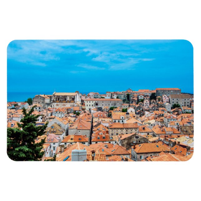 Altstadt von Dubrovnik Magnet (Horizontal)