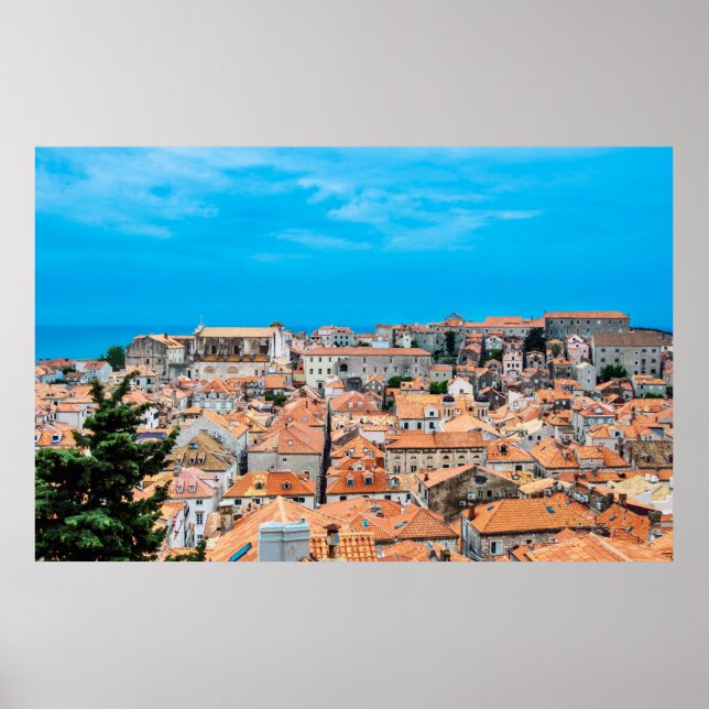 Altstadt von Dubrovnik Poster (Vorne)