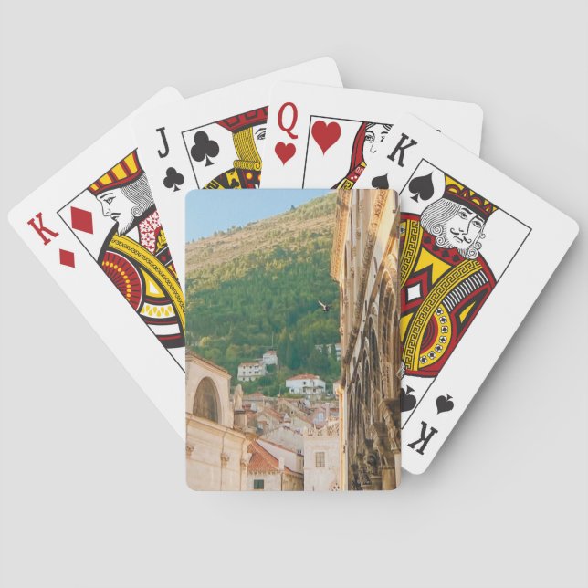 Altstadt von Dubrovnik Spielkarten (Rückseite)