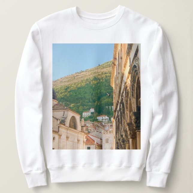 Altstadt von Dubrovnik Sweatshirt (Design vorne)