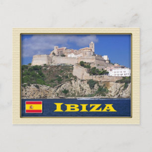 Altstadt von Ibiza, Balearen, Spanien Postkarte