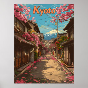 Altstadt von Kyoto Poster