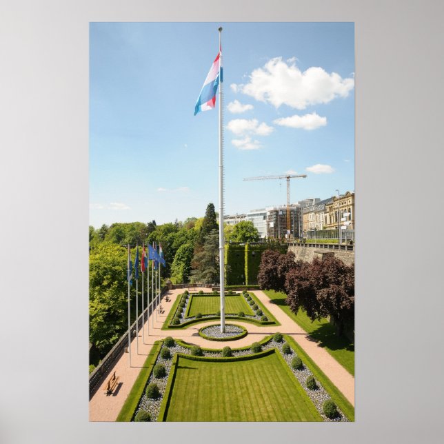 Altstadt von Luxemburg Poster (Vorne)