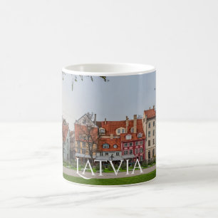 Altstadt von Riga im Herbst Kaffeetasse