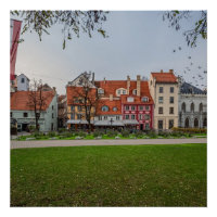 Altstadt von Riga im Herbst