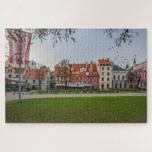 Altstadt von Riga im Herbst Puzzle