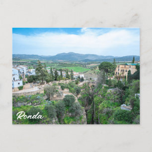 Altstadt von Ronda, Andalusien, Spanien Postkarte