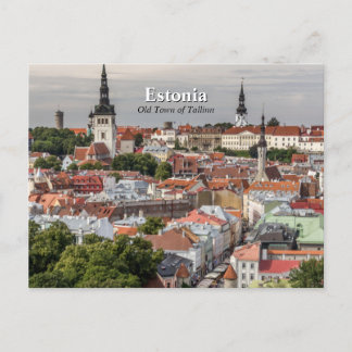 Altstadt von Tallinn Estland Postkarte