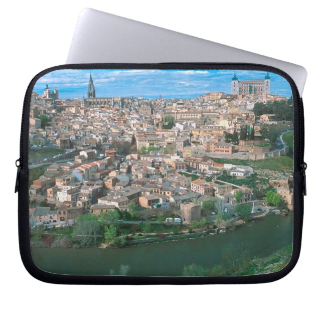 Altstadt von Toledo, Spanien. Laptopschutzhülle (Vorderseite)