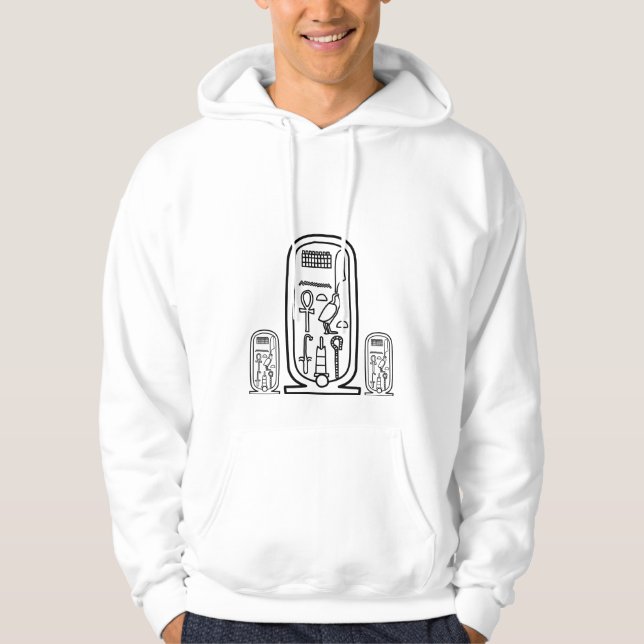 Altsymbole Ägyptens & Pharaonen-Design  Hoodie (Vorderseite)