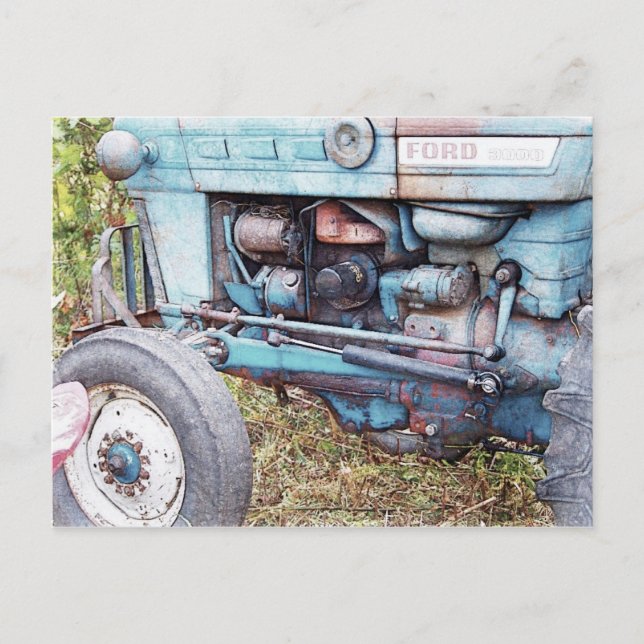 Alttraktor Postkarte (Vorderseite)