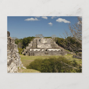 Altun Ha ist eine Maya-Website, die aus dem Jahr 2 Postkarte