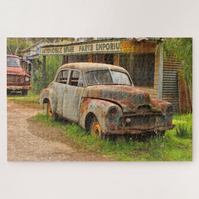 Altwagen Puzzle (Horizontal)