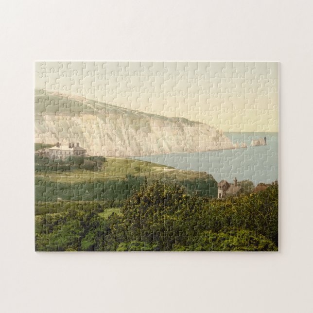 Alum Bay, Isle of Wight, England Puzzle (Horizontal)