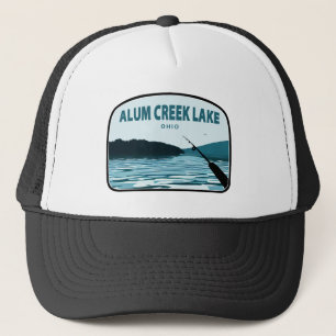Alum Creek Lake Ohio Angelo Truckerkappe